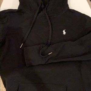 Polo Long Black zipper hoodie